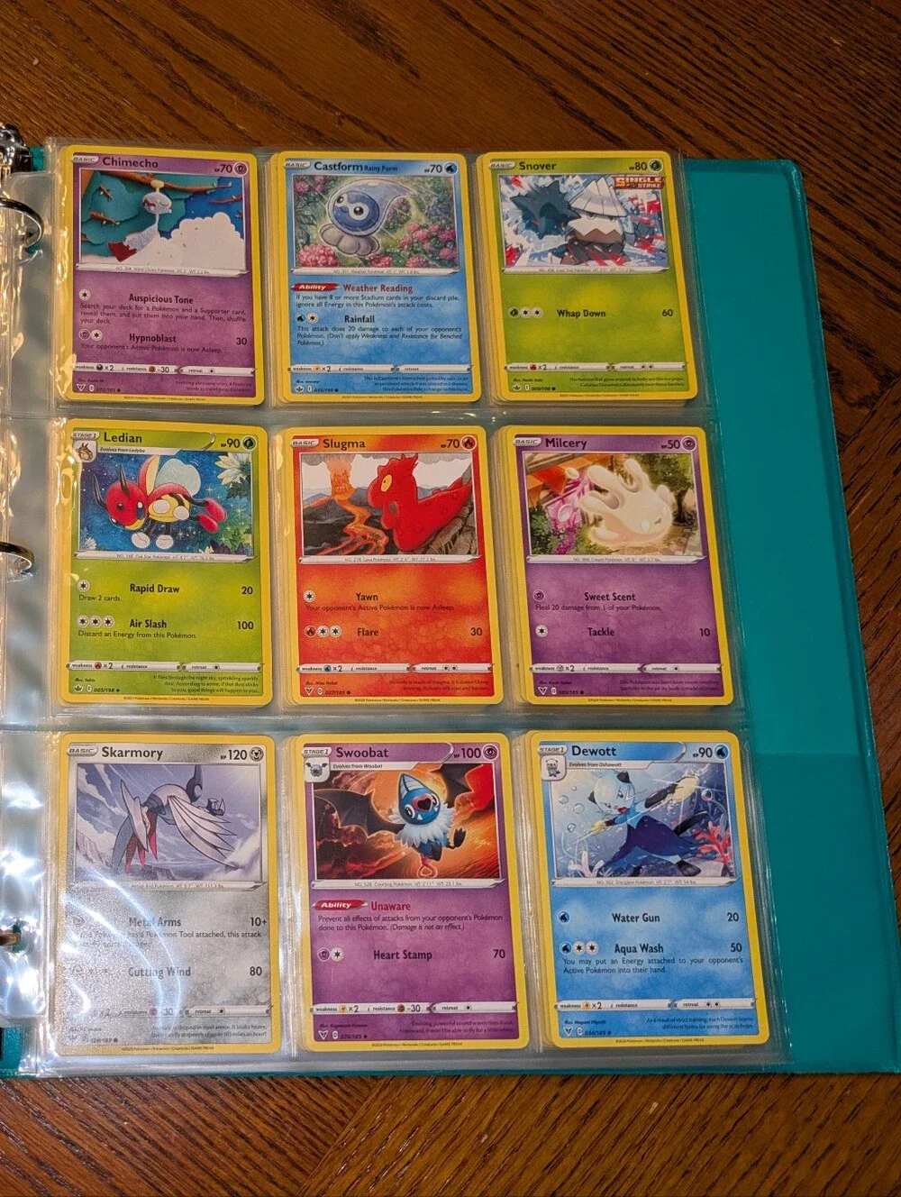 Pokemon book containing